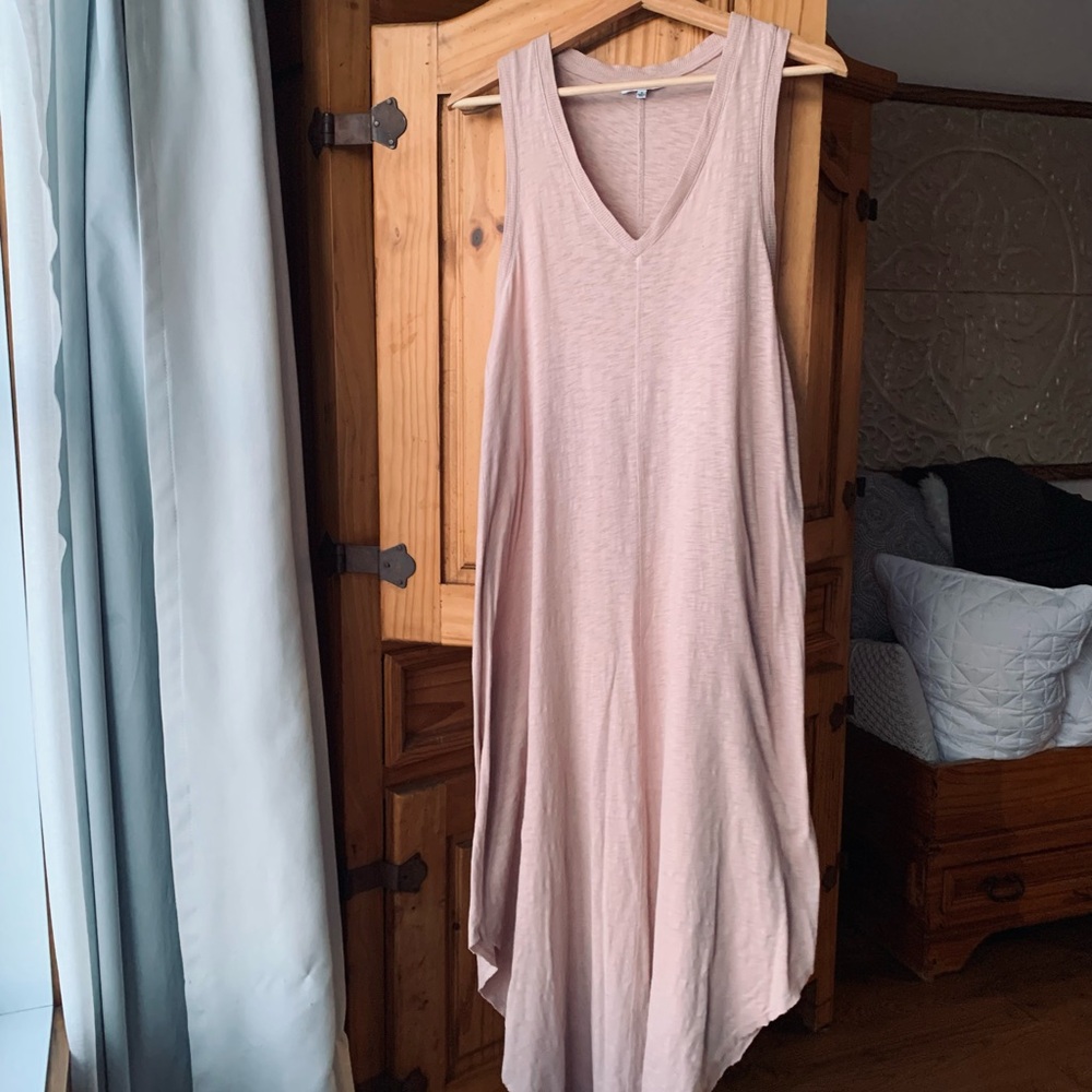 Z Supply Asymmetrical Blush Dress